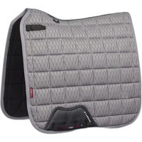 Produktbild von LeMieux Carbon Mesh Dressurmatte für Pferde in Light Grey Größe L