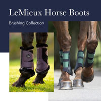 Produktbild von LeMieux Carbon Mesh Wrap Support Gamaschen für Pferde Blau XL