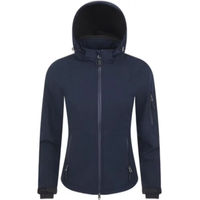 Produktbild von LeMieux Celine Softshell Reitjacke Damen Blau Waterproof Ganzjährig