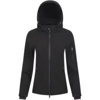 Produktbild von LeMieux Celine Softshell Reitjacke Damen Schwarz Waterproof