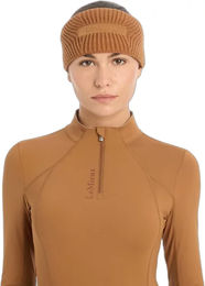 Produktbild von LeMieux Clara Stirnband für Damen aus Fleece in Braun für den Winter