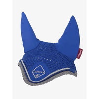 Produktbild von LeMieux Classic Fliegenhaube für Pferde aus Lycra in Blau Größe S