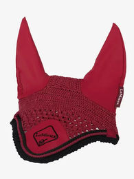 Produktbild von LeMieux Classic Fliegenhaube für Pferde aus Lycra in Rot Größe S