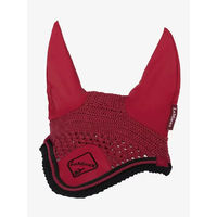 Produktbild von LeMieux Classic Fliegenhaube für Pferde aus Lycra in Rot Größe S