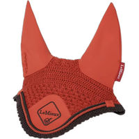 Produktbild von LeMieux Classic Fliegenhaube für Pferde in Braun mit Lycra-Ohren Größe XL