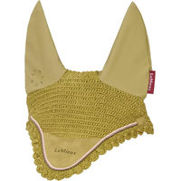 Produktbild von LeMieux Classic Fliegenhaube kurz aus Baumwolle Gelb Khaki Größe M