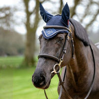 Produktbild von LeMieux Classic Fliegenhaube mit Fliegenohren Größe S Navy