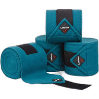 Produktbild von LeMieux Classic Gamaschen aus Fleece für Pferde in Blau und Türkis Größe L