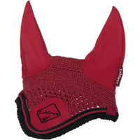 Produktbild von LeMieux Classic Lycra Fliegenhaube für Pferde Rot Größe L - 1 Stk.