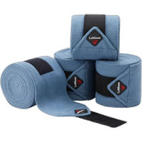 Produktbild von LeMieux Classic Polobänder Gamaschen aus Fleece für Pferde Blau Vollblut