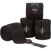 Produktbild von LeMieux Classic Polobänder Gamaschen aus Fleece Schwarz für Pferde