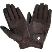 Produktbild von LeMieux Classic Reithandschuhe aus Leder für Damen und Herren in Braun Größe S