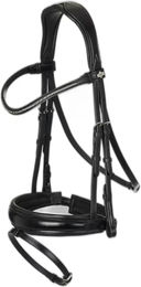 Produktbild von LeMieux Classic Trensenzaum aus Leder für Vollblut in Schwarz oder Braun