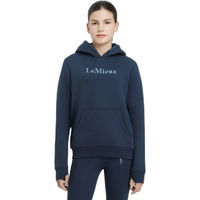 Produktbild von LeMieux Classique Hoodie für Kinder aus Baumwolle Blau 9/10 Jahre