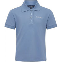 Produktbild von LeMieux Classique Kinder Reit-Poloshirt aus Baumwolle Blau Grösse 7/8 Jahre
