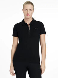 LeMieux Classique Polo-Shirt Damen aus Baumwolle Schwarz Größe 40 – Bild 1 von 1