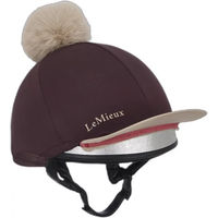 Produktbild von LeMieux Classique Pom Reitmütze mit Seide in Lila