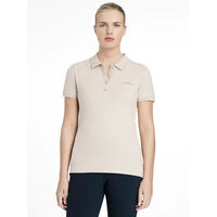 Produktbild von LeMieux Classique Reitpolo Damen aus Baumwolle Beige Größe 42
