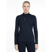 Produktbild von LeMieux Classique Reitshirt Damen Langarm Blau Größe 42