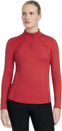 Produktbild von LeMieux Classique Reitshirt Damen Langarm Orange Rot