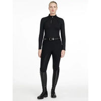 Produktbild von LeMieux Classique Reitshirt Damen Langarm Schwarz Größe 40