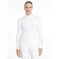 Produktbild von LeMieux Classique Reitshirt Damen Langarm Weiß Größe 40