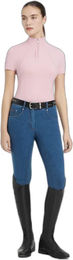 Produktbild von LeMieux Classique Reitshirt Damen Sommer Rosa Größe 42