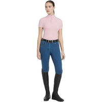 Produktbild von LeMieux Classique Reitshirt Damen Sommer Rosa Größe 42