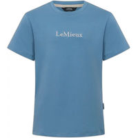 Produktbild von LeMieux Classique Reitshirt für Damen aus Baumwolle Blau