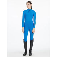 Produktbild von LeMieux Classique Reitshirt für Kinder Mädchen Blau Größe 140