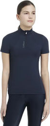 Produktbild von LeMieux Classique Reitshirt für Kinder Sommer Blau Grösse 13/14 Jahre