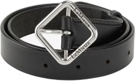 Produktbild von LeMieux Cleo Ledergürtel für Damen in Schwarz Größe L