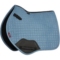 Produktbild von LeMieux Close Contact Mini Springschabracke aus Velours in Blau Grösse XS