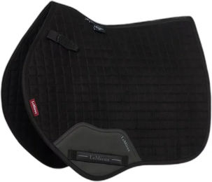 LeMieux Close Contact Mini Springschabracke aus Velours in Schwarz XS – Bild 1 von 9