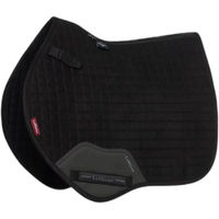 Produktbild von LeMieux Close Contact Mini Springschabracke aus Velours in Schwarz XS