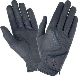 Produktbild von LeMieux Close Contact Reithandschuhe Damen Blau Größe 8,5/9