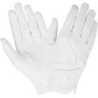 Produktbild von LeMieux Close Contact Reithandschuhe mit Silikon Grip für Damen und Herren in Weiß Größe S
