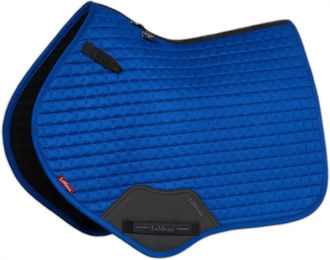 LeMieux Close Contact Schabracke aus Bambus in Blau Größe S/M – Bild 1 von 13