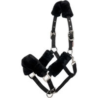 Produktbild von LeMieux Comfort Halfter für Ponys aus Fleece in Schwarz