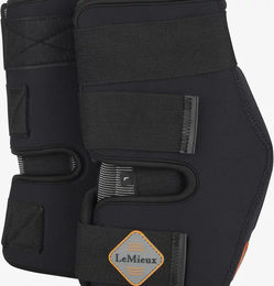 LeMieux Conductive Magno Gamaschen für Pferde Schwarz Größe L mit Bambus und Magnettherapie - 1 Stk. – Bild 1 von 5