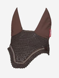LeMieux Crystal Fly Hood Pferdezubehör Braun Medium – Bild 1 von 4
