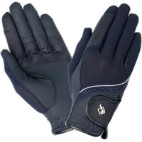 Produktbild von LeMieux Crystal Reithandschuhe Unisex in Blau oder Schwarz Größe S