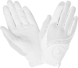 Produktbild von LeMieux Crystal Reithandschuhe Unisex Weiß Größe 2XS