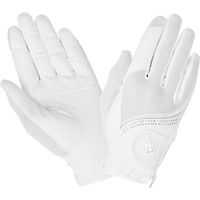 Produktbild von LeMieux Crystal Reithandschuhe Unisex Weiß Größe M
