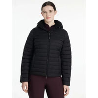 Produktbild von LeMieux Damen Pufferjacke mit Kapuze wasserabweisend Schwarz