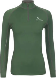 LeMieux Damen Reitshirt My Base Layer Grün XS – Bild 1 von 10