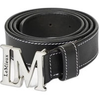 Produktbild von LeMieux Damengürtel Monogramme aus Leder in Schwarz Größe L
