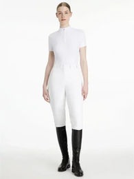 LeMieux Darcey Wasserfeste 3/4 Reithose für Damen in Weiß XXL – Bild 1 von 1