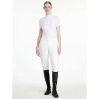 Produktbild von LeMieux Darcey Wasserfeste 3/4 Reithose für Damen in Weiß XXL