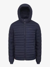 Produktbild von LeMieux Daunenjacke mit Kapuze für Herren Blau Größe S wasserdicht Winterjacke